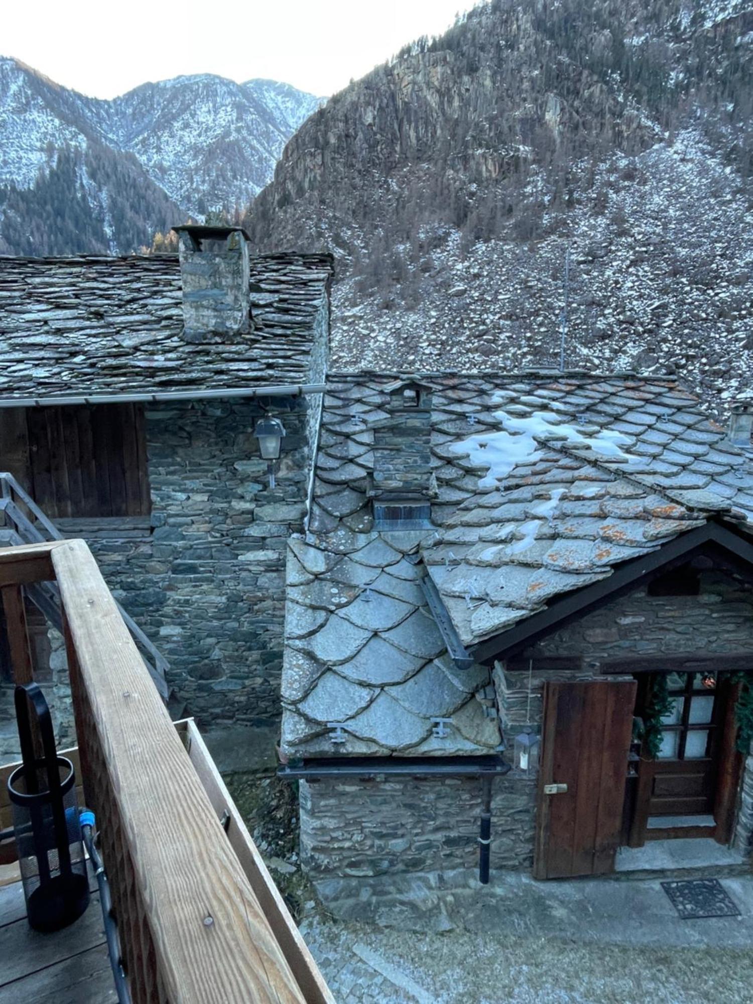 La Maison Del Bon Grato Champorcher Exteriér fotografie